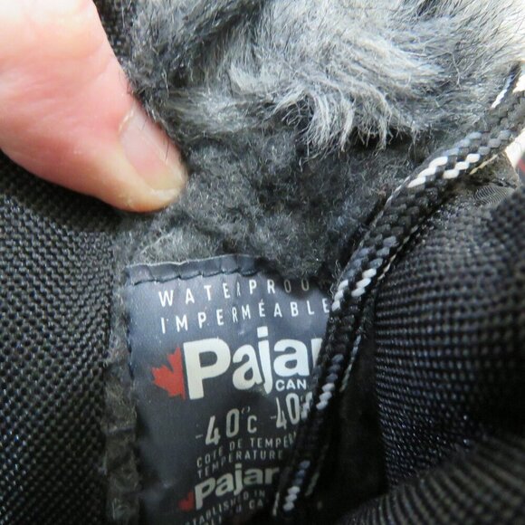 PAJAR Olga Winter Snow Duck Boots in Black Gorpcore Outdoor - Size US 6 - Picture 15 of 16